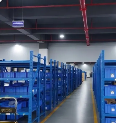 SHINETECH raw material warehouse